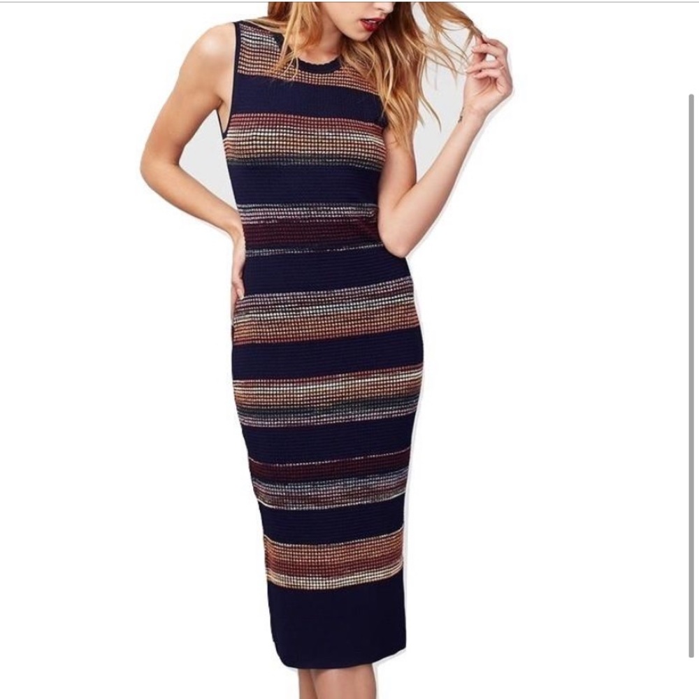 Rachel Roy Knit Body-con Sweater Dress Medium